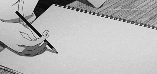 ручка и лист, написать, сочинение, черно-белое фото