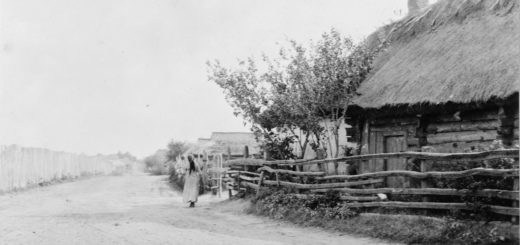Матренин двор, черно-белое фото