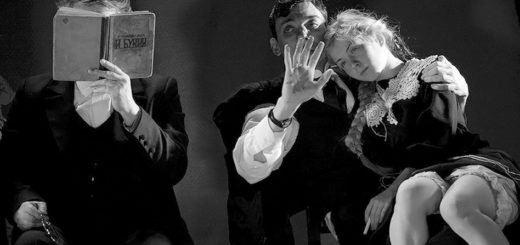 кадр из спектакля Темные аллеи, иллюстрация к книге